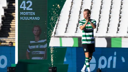 Sporting revela novo plantel e Conrad Harder assume a camisola 9