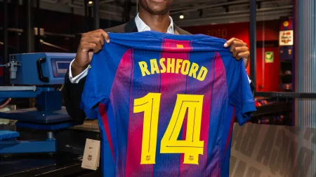 Rashford inicia nova aventura no Barcelona após saída do United