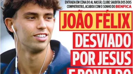 Benfica conquista Eusébio Cup, mas Félix é atraído pelo Al Nassr