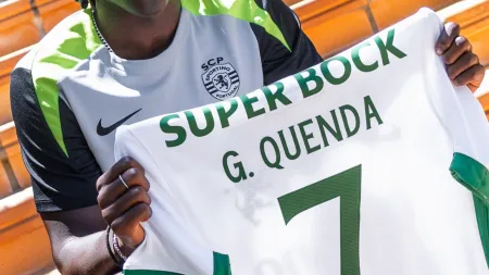 Geovany Quenda assume a camisola 7 no Sporting, numa tradição controversa