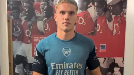 Gyokeres destaca-se em apresentação aos adeptos do Arsenal