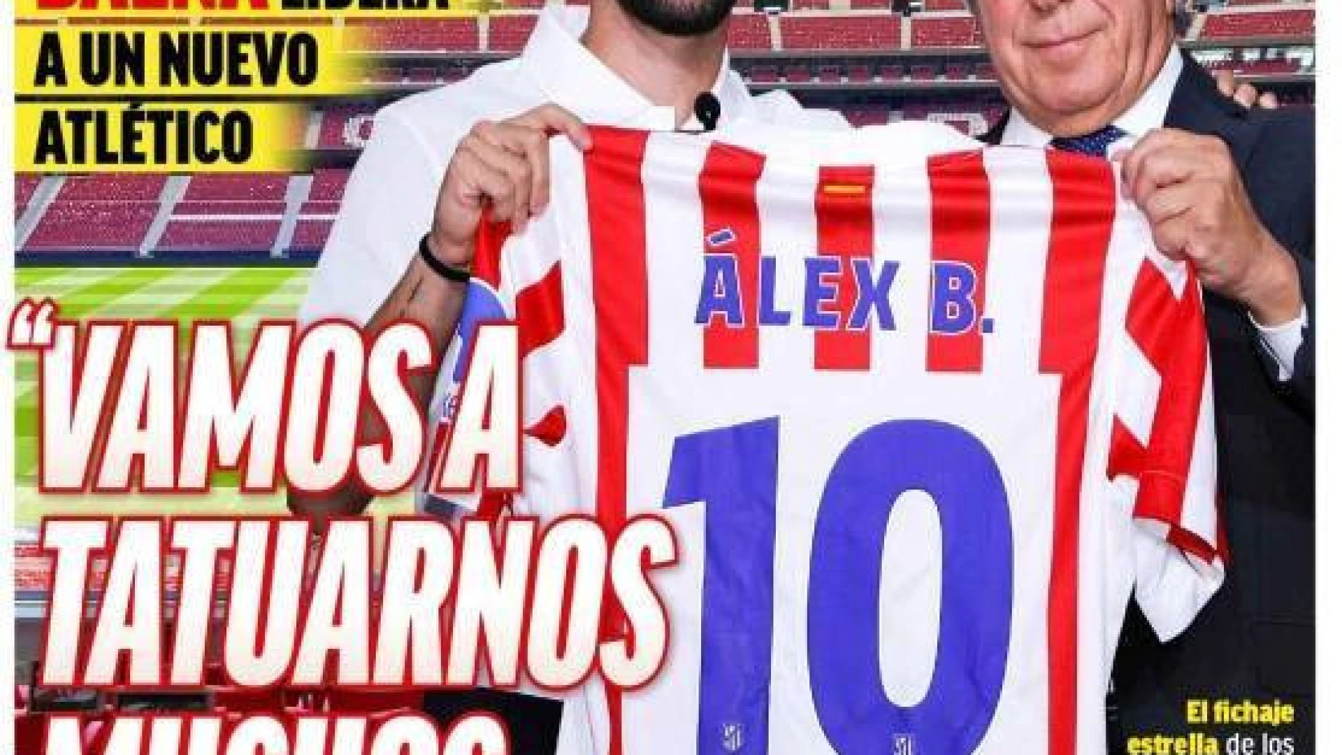 Atlético de Madrid apresenta novo '10' e Inglaterra celebra as suas campeãs