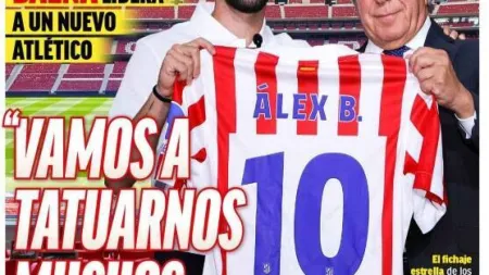 Atlético de Madrid apresenta novo '10' e Inglaterra celebra as suas campeãs