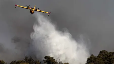 Aviação de combate a incêndios investiga incidente no Douro sem feridos
