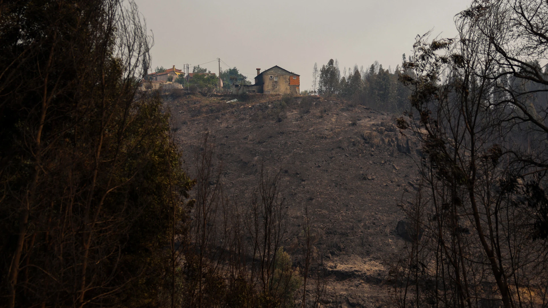 Combate a incêndios em Ponte da Barca mobiliza centenas de operacionais