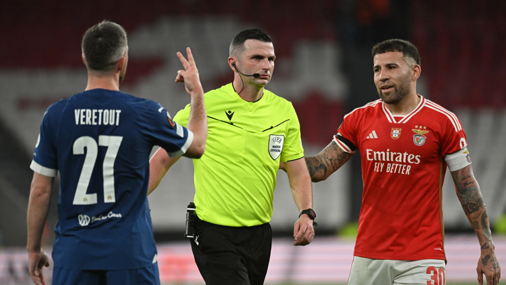 Árbitro escolhido para o duelo entre Nice e Benfica na Champions