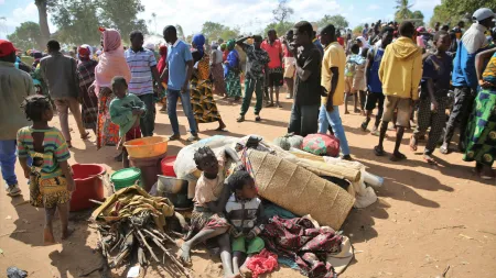 Chiúre regista afluxo massivo de refugiados em busca de segurança