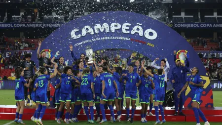 Brasil conquista nona Copa América feminina num fim dramático