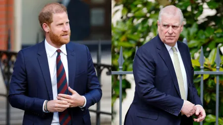 Conflito familiar? O príncipe Harry e o príncipe André no centro de nova polémica