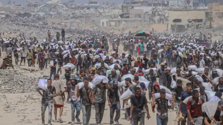 Tragédia em Gaza: Vítimas aumentam entre os que buscam ajuda humanitária