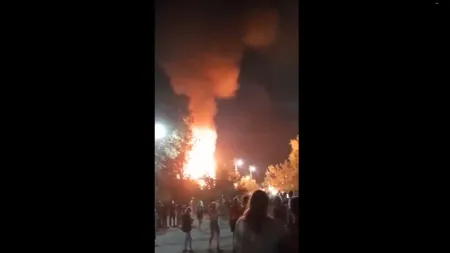 Ataques recíprocos entre Rússia e Ucrânia: incêndio de grandes dimensões em Sochi