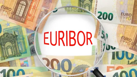 Taxa Euribor estabiliza a três meses e apresenta aumento a seis e a 12 meses