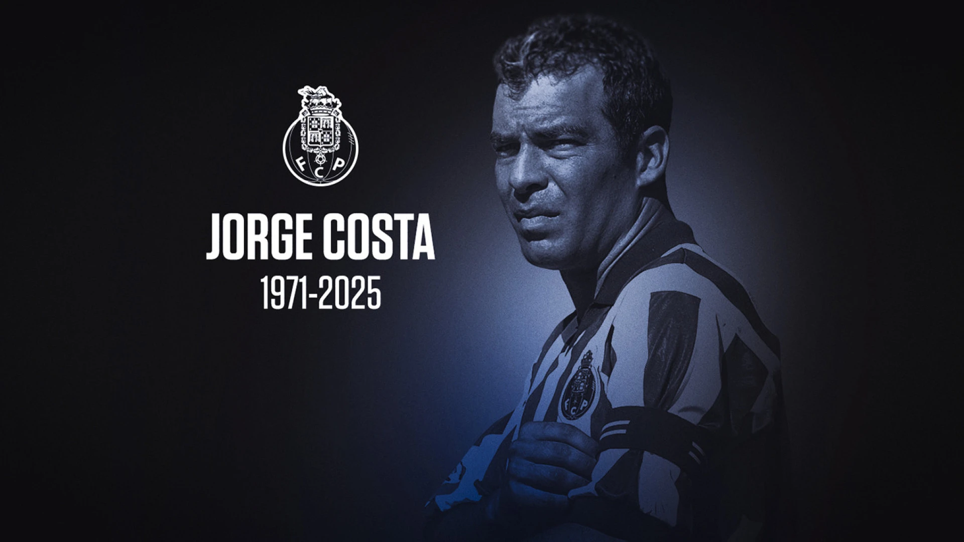 FC Porto em luto pela perda de Jorge Costa: o eterno capitão