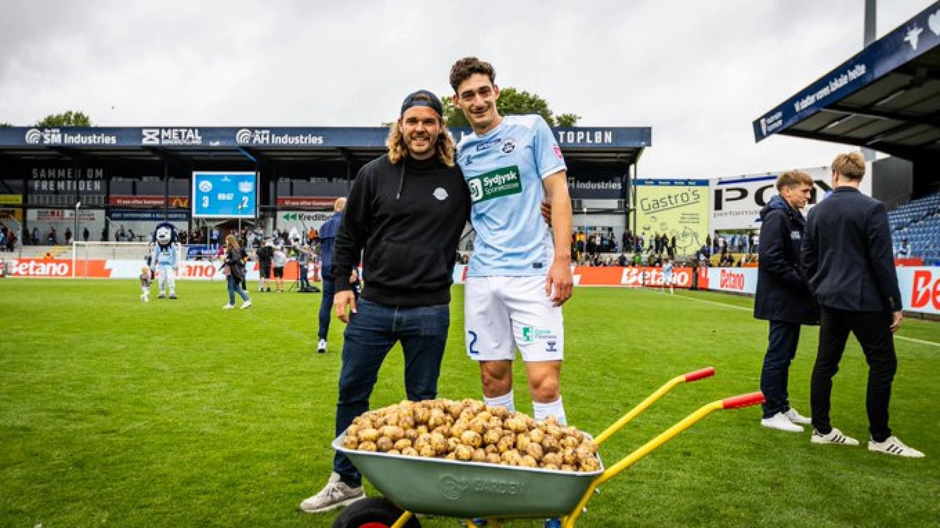 Maxime Soulas Brinda-se com 55 Quilos de Batatas Após Brilhante Exibição