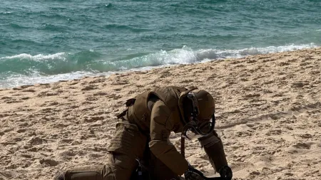 Marinha neutraliza engenho explosivo na Praia da Comporta