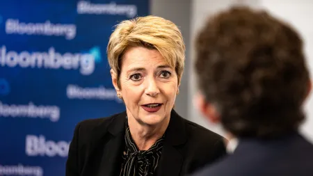 Presidente da Suíça em missão nos EUA para renegociar tarifas aduaneiras
