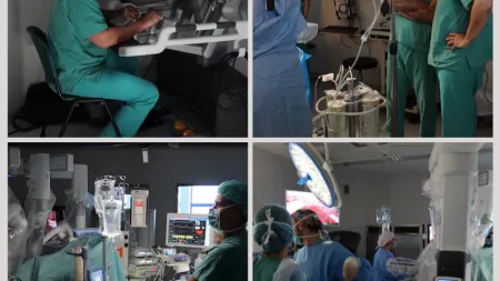 Mãe recebe fígado da filha em transplante robótico inovador em Lisboa