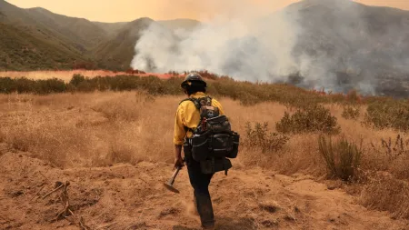 Incêndio Gifford avança na Califórnia e provoca feridos