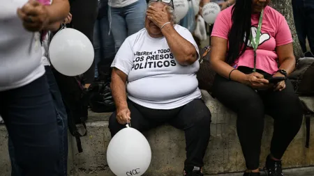 Mulheres agredidas durante vigília pacífica por presos políticos na Venezuela