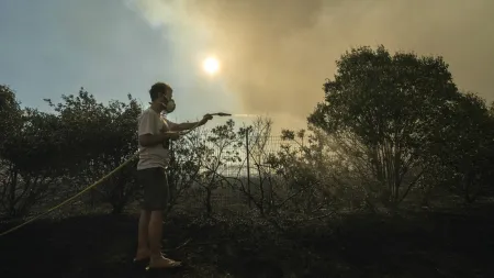 Bombeiro de Ourém preso por suspeita de iniciar fogos florestais