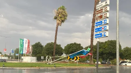 Elvas sofre com tempestade violenta que provoca estragos