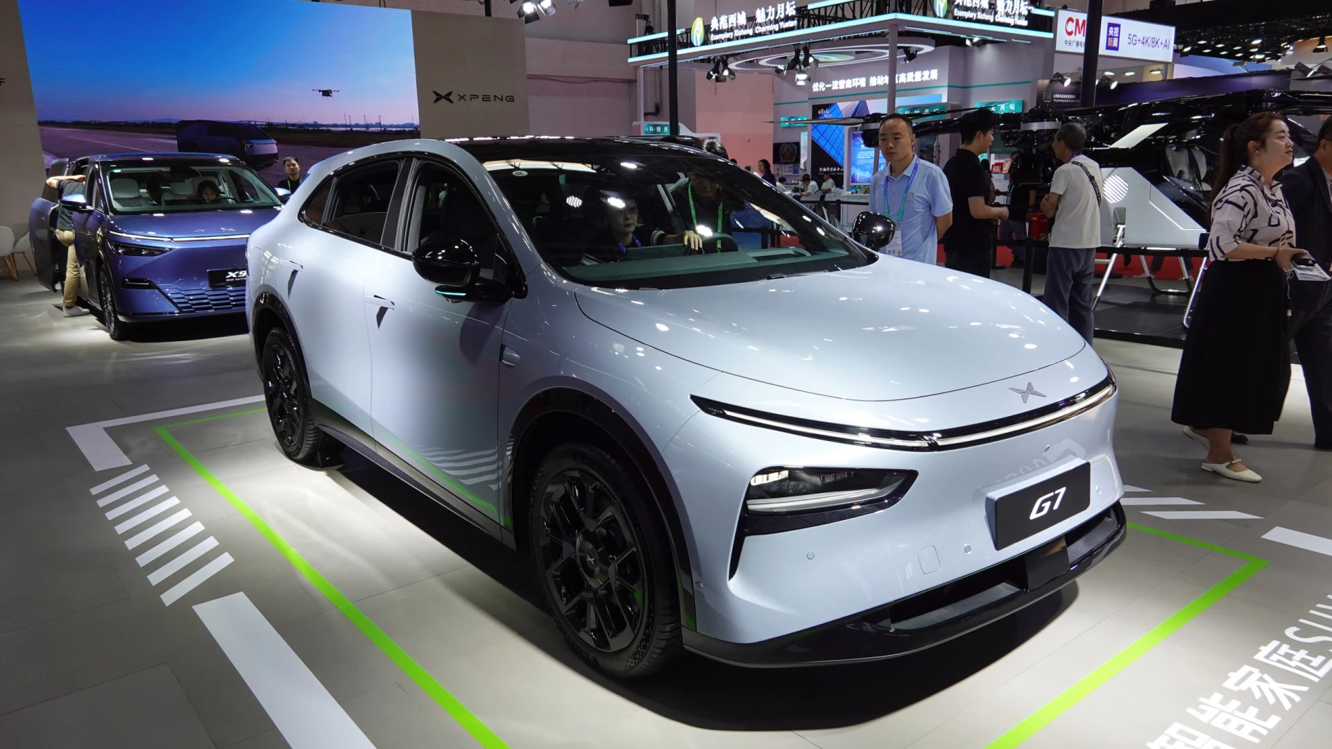Xpeng G7: Primeiro SUV elétrico chinês atinge marcos impressionantes em vendas