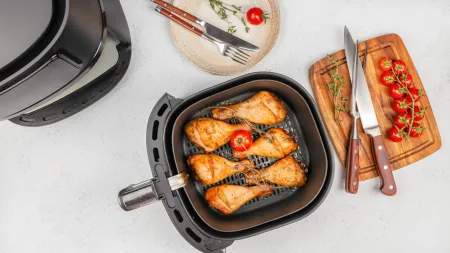 Almoços Práticos em Menos de 15 Minutos com a 'Air Fryer'