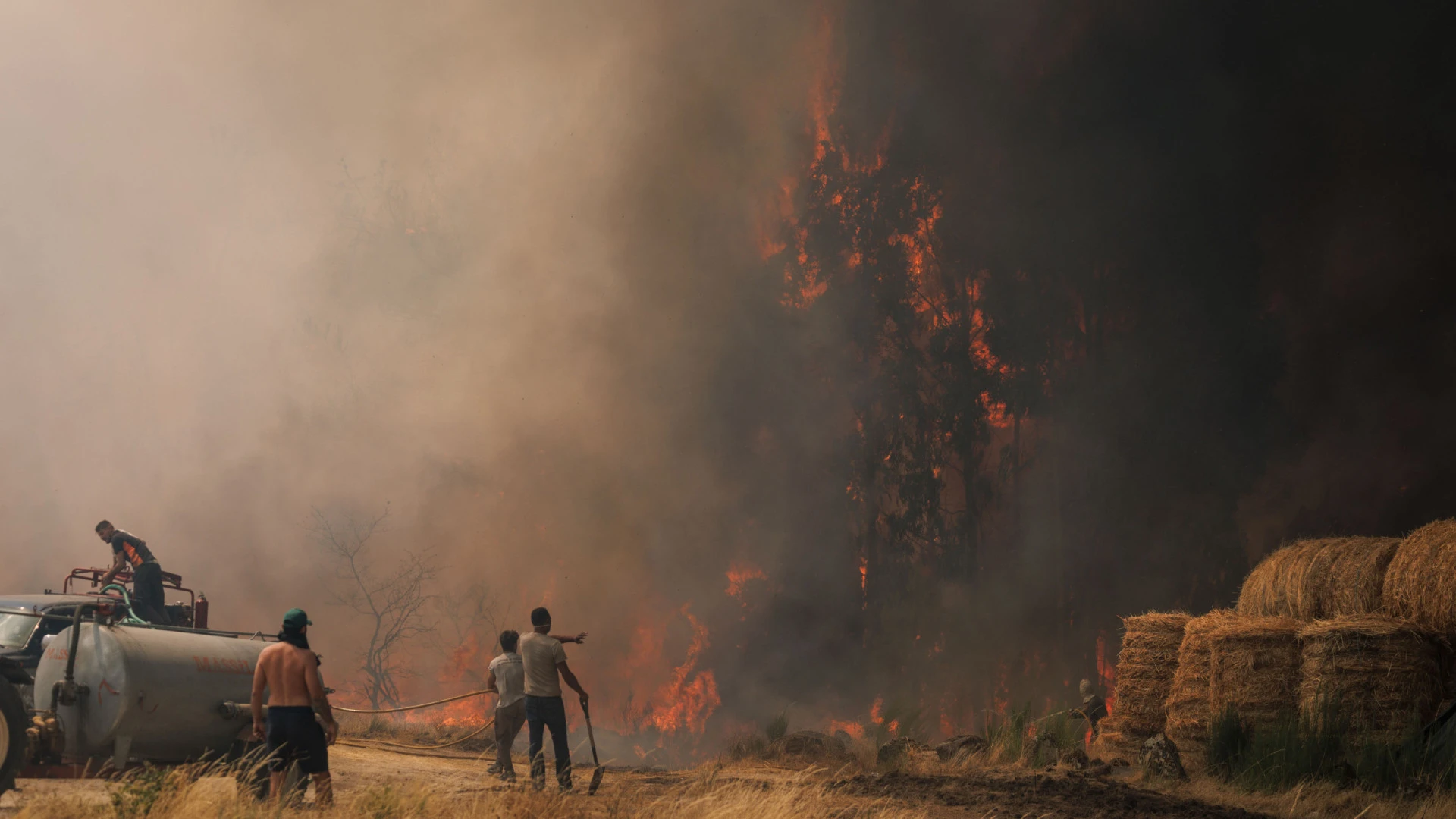 Risco Elevado de Incêndios no Interior e Algarve