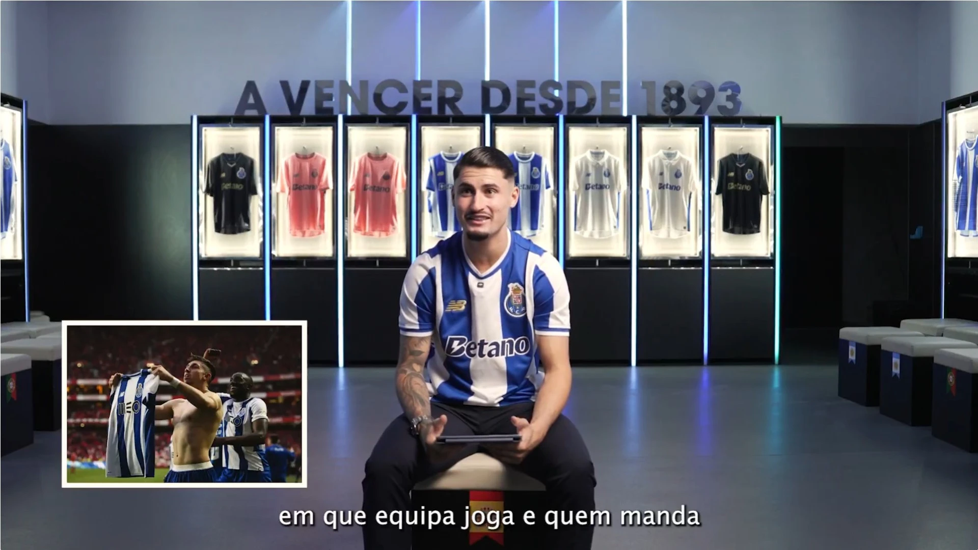 Sainz elogia celebrações dos jogadores do FC Porto após triunfo sobre o Benfica