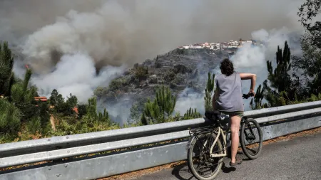 Pampilhosa da Serra suspende comemorações em face do incêndio e ativa Plano de Emergência