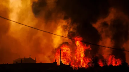 Incêndio na Guarda: Situação Alerta para uma Emergência