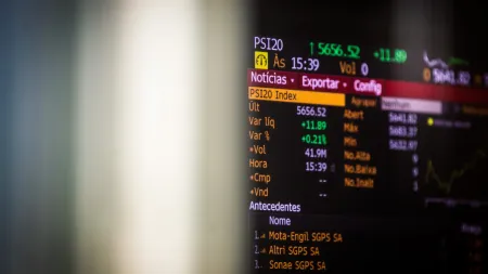 Bolsa de Lisboa encerra semana em ascensão com o PSI a valorizar 0,75%