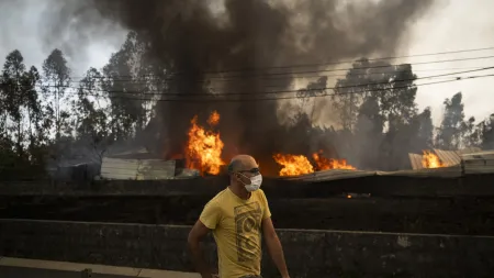 Cancelamento das Festas do Concelho de Seia devido a incêndio florestal