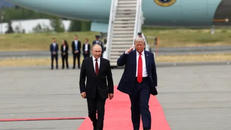 Encontro histórico entre Putin e Trump no Alasca