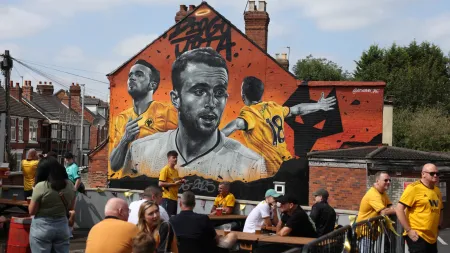 Homenagem a Diogo Jota: Mural Inaugurado em Wolverhampton