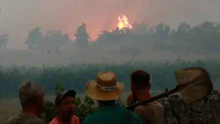 Incêndios em Sátão e Trancoso quase sob controlo, mas preocupa frente ativa em Foz Côa