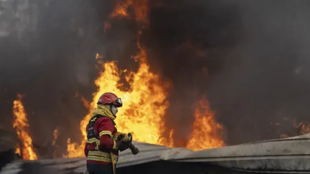 Incêndio no Sabugal com frente de 10 quilómetros levanta preocupações