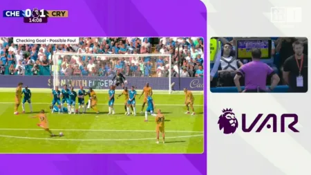 Anulação de golo polémica no Chelsea-Crystal Palace devido a falta de Guehi