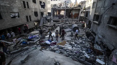 Países rejeitam acolher palestinianos deslocados de Gaza, afirma Egito