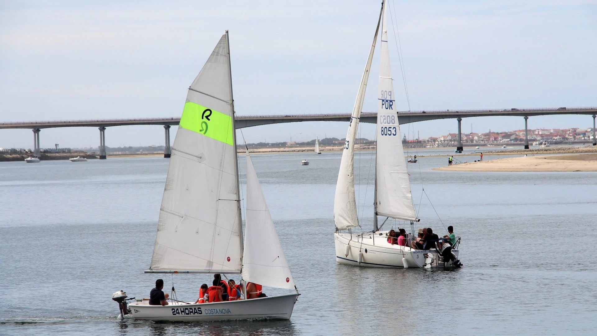 Costa Nova acolhe a icónica regata "4 Horas" com a participação de mais de 120 velejadores