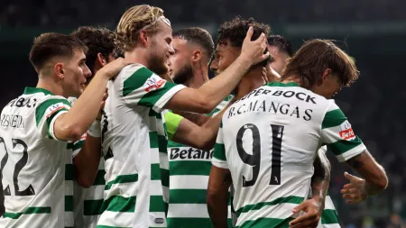 Sporting arrasa Arouca e mantém a liderança na I Liga com goleada expressiva