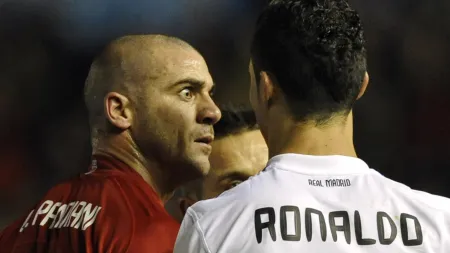 "Walter Pandiani relembra confrontos tensos com Cristiano Ronaldo e Mourinho"