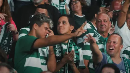 Goleada emotiva do Sporting com Ricardo Mangas em destaque