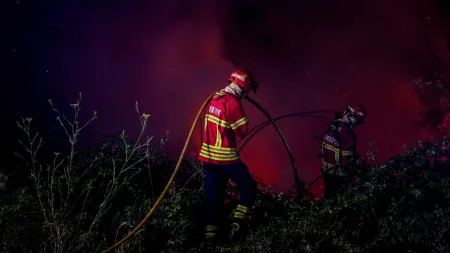Incêndio em Chaves apresenta melhoria na sua contenção