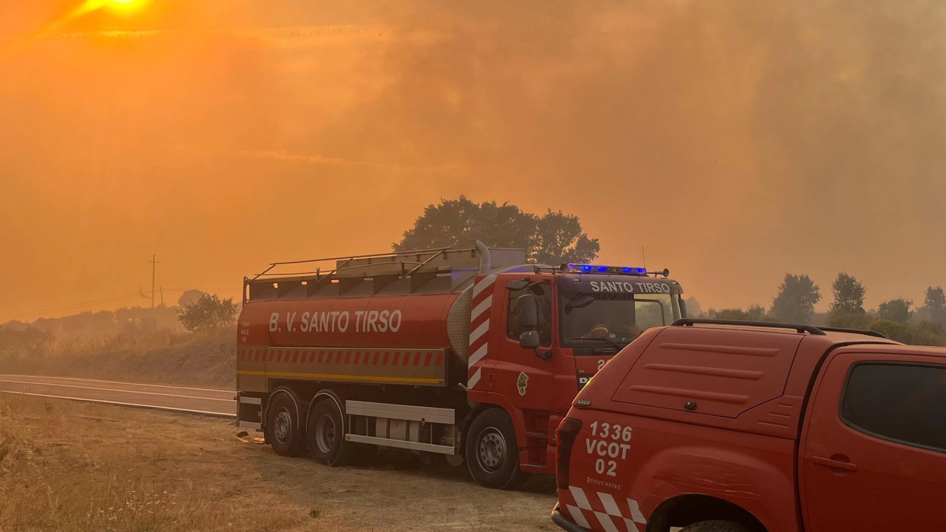 Localidades da Covilhã em estado de alerta devido a incêndios