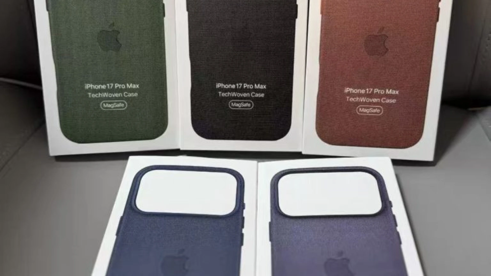 Novas capas para o iPhone 17 Pro revelam-se em imagens