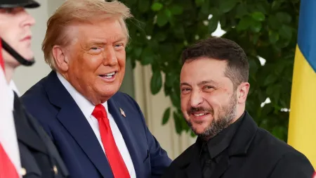 Zelensky solicita apoio de Trump para desbloquear a adesão da Ucrânia à UE