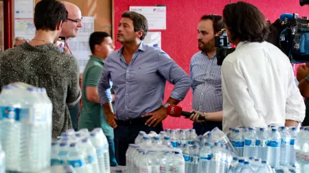 André Ventura defende presença política ativa nas zonas afetadas pelos incêndios