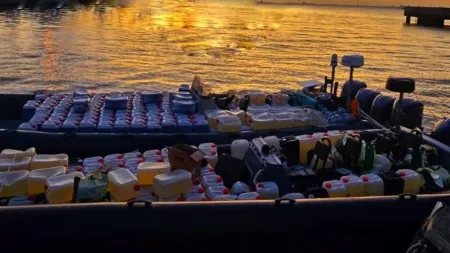 Operação no Tejo encerra duas embarcações suspeitas e detém oito indivíduos