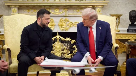 Trump afirma que Ucrânia deve adotar uma postura ofensiva contra a Rússia